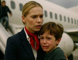 Un’assistente di volo ha notato un gesto strano fatto con le dita da un bambino di 10 anni: pochi minuti dopo, l’aereo ha effettuato un atterraggio d’emergenza