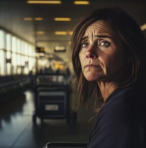 Il figlio del pilota umiliò una donna delle pulizie in aeroporto — senza sapere che suo padre stava guardando tutto.