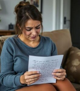 Mentre la donna stava facendo una pulizia profonda in casa, si imbatté in una vecchia lettera del marito defunto. Aprendola con cura, scorse le righe... e rimase immobile.