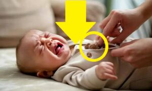 Il neonato piangeva ininterrottamente da ore. Alla fine, la madre disperata decise di controllare la tutina del bambino — ciò che scoprì la lasciò inorridita.