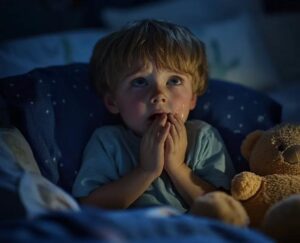 Ho sentito il nostro bambino piangere mentre ero sotto la doccia e mia moglie stava guardando la TV. Quando sono entrato nella sua stanza, ho urlato per lo shock.