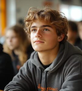Una solitaria insegnante anziana rimette al suo posto uno studente viziato, ma il giorno dopo trova una scatola davanti alla porta e prende una decisione inaspettata