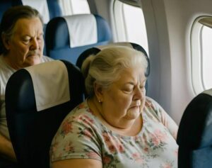 In aereo una donna ha reclinato il sedile all’indietro schiacciandomi le gambe: ho deciso di darle una lezione di cortesia