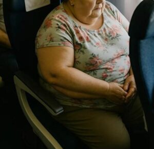 In aereo una donna ha reclinato il sedile all’indietro schiacciandomi le gambe: ho deciso di darle una lezione di cortesia