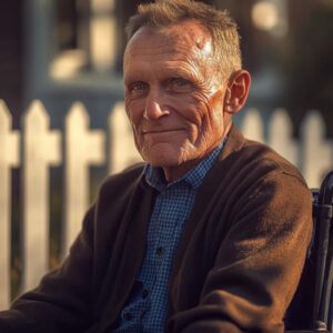 Il mio vicino disabile non sorrideva mai — finché un giorno non ho riempito la sua vita di scopo