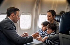 Sul volo per Zurigo, un miliardario scopre una verità sconvolgente: la sua ex compagna è a pochi posti di distanza… con due gemelli che gli assomigliano come due gocce d’acqua