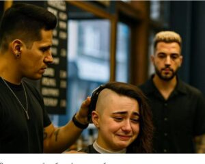 La ragazza andò dal parrucchiere per farsi rasare i capelli che cadevano dopo la chemioterapia, ma lì accadde qualcosa di inaspettato…
