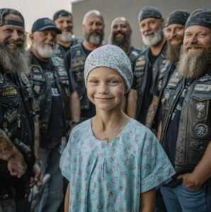 Sessantatré motociclisti si sono precipitati rombando nella stanza d'ospedale di mia figlia morente alle 19:00 in punto, i loro motori echeggiavano nel corridoio silenzioso. Hanno rombato in perfetta sincronia per trenta lunghi secondi, poi, altrettanto improvvisamente, hanno spento i motori e sono scesi in silenzio.