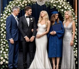 Mio padre disse che avrebbe smesso di pagarmi la retta se non fossi andato al matrimonio di mia sorella, ma quando entrai con la camicia infilata sotto il braccio, tutto quello che pensavano di sapere su di me crollò.