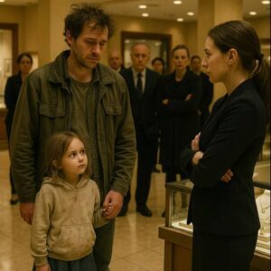 Un povero padre single è entrato in un negozio di lusso — Tutti hanno riso finché il proprietario non è uscito...Il Papà Sconosciuto nel Negozio di Lusso – Quando la Gentilezza Cambia Tutto