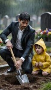 Solo un'ora dopo il funerale, un bambino di sette anni insistette affinché suo padre scavasse la tomba della madre e, nel momento in cui la bara venne aperta, tutti trattennero il fiato...