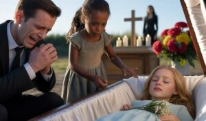 “Apri la bara! Tua figlia è ancora viva!” Le parole squarciarono il silenzio come un fulmine durante una tempesta: