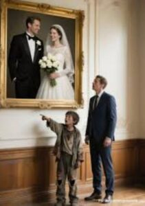 Un ragazzo senzatetto vide una foto di matrimonio e sussurrò: “Quella è mia madre”…