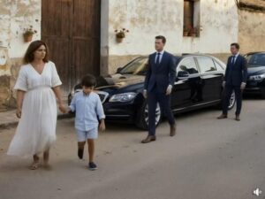 «Per dieci anni ho cresciuto mio figlio senza suo padre. Tutto il villaggio rideva di me — finché, un giorno, davanti alla mia casa si fermarono delle auto di lusso. E il vero padre del bambino fece piangere tutti.»
