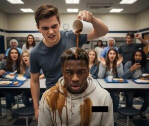 Il bullo rovescia il caffè sul nuovo studente nero — ma poi scopre che è un campione di Taekwondo