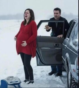 L’acqua si ruppe sulla strada per la festa di sua madre Una notte gelida, un abbandono crudele e un miracolo inaspettato