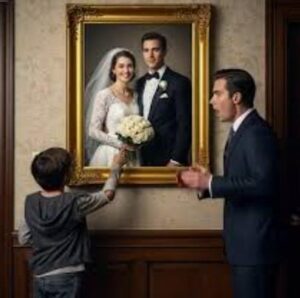 Un ragazzo senzatetto vide una foto di matrimonio e sussurrò: “Quella è mia madre”…