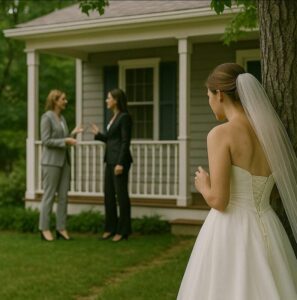 Durante il ballo, lo sposo diede una spinta alla sposa, facendola cadere a terra. Tutti rimasero immobili quando realizzarono cosa era realmente accaduto...