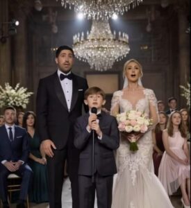 Quando Aurora, dieci anni, entrò di corsa in chiesa il giorno del matrimonio della madre, gridando: “Mamma, non sposarlo!” — tutta la congregazione rimase senza fiato. Quello che rivelò cambiò tutto…