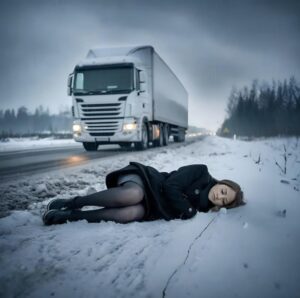 Un autista di camion salva una bella ragazza sulla strada! Ma ciò che ha trovato nei suoi documenti lo ha SCIOSSO fino nel profondo dell’anima… COME È POSSIBILE?