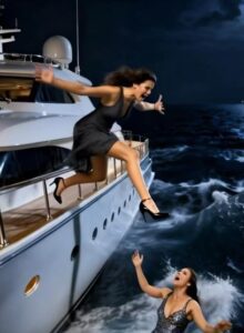 Sulla lussuosa yacht, mia sorella era stata spinta fuori bordo «per scherzo». Un uomo rise fragorosamente e gridò: «John, l’hai fatto! Ti devo cinquanta dollari!» Tutta la sua famiglia scoppiò in una risata isterica, come se fosse uno spettacolo, mentre mia sorella si dibatteva tra le onde nere e urlava chiedendo aiuto. John gettò un unico salvagente, con un ghigno che sapeva di scherno. Quando finalmente riuscii a tirarla di nuovo a bordo, feci una sola telefonata: «Venite subito. Urgente». Che ridano pure… vedremo se qualcuno di loro riuscirà a raggiungere la riva.