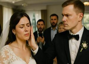 Durante il ballo, lo sposo diede una spinta alla sposa, facendola cadere a terra. Tutti rimasero immobili quando realizzarono cosa era realmente accaduto...