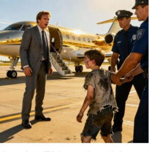 "Non salire sull'aereo! Sta per esplodere!" - Un ragazzo senza casa urlò a un ricco uomo d'affari, e la verità lasciò tutti senza parole...
