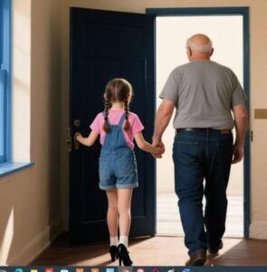 La Madre Lascia la Figlia con il Nonno, Scopre Che la Porta in una Stanza Segreta… Chiama la Polizia