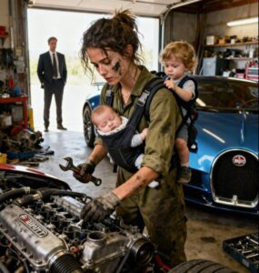 Nove esperti si sono rifiutati di riparare il suo motore Bugatti da 3 milioni di dollari, ma quando è entrato nel mio umile garage e mi ha visto con il mio bambino in braccio, è avvenuto il miracolo che nessuno si aspettava.