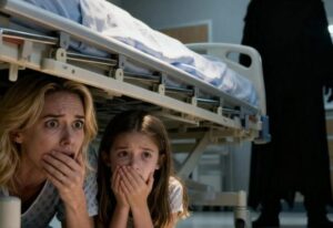 Appena avevo dato alla luce, mia figlia di otto anni fece irruzione nella stanza d’ospedale con gli occhi spalancati e vigili. Chiuse le tende con un gesto rapido, poi mi sussurrò all’orecchio: «Mamma… sotto il letto. Subito».