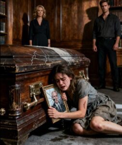 Alla riunione di famiglia dopo il funerale di mio padre, mia matrigna mi sorrise con dolcezza mentre mi porgeva un fotogramma incrinato. — Questo è tutto quello che ti ha lasciato. Rotto, proprio come il tuo futuro.
