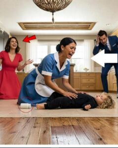 "SVEGLIATI!" gridò la cameriera, perché il bambino non si era mosso dopo che la matrigna gli aveva dato una "pozione soporifera".
