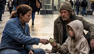 “Mamma non ha mangiato,” sussurrò il bambino—non sapeva che un CEO, che un tempo aveva conosciuto la fame, stava ascoltando.