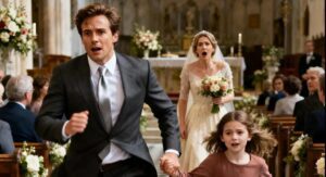 Stavo crescendo mia figlia da sola e, al suo matrimonio, il suo ricco suocero ha cercato di umiliarmi davanti a 300 invitati, finché non mi sono alzata con calma e ho chiesto: "Sapete almeno chi sono?", e ho guardato la stanza piombare nel silenzio sotto i lampadari di cristallo.