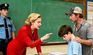 Pensava di sorprendere i suoi figli. Solo una piccola visita. Un momento silenzioso. Ma quando varcò la porta dell’aula, ciò che vide lo lasciò senza parole.
