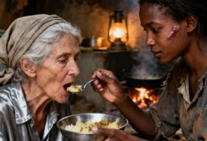 Mia zia mi bruciò il volto con acqua bollente. Ora sono io a nutrirla. La gioia era…