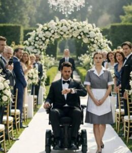 Marcus aspettava all’altare, ma al posto della sposa ricevette una busta, nella quale lei ammise freddamente di non vedere la propria vita accanto a un uomo disabile. E in quel momento, una donna delle pulizie si avvicinò a lui e fece una sola domanda, dalla quale tutti rimasero pietrificati dallo stupore.