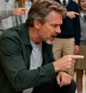 Il padre miliardario visitò la mensa scolastica e vide sua figlia mangiare gli avanzi… ciò che fece sconvolse l’intera scuola