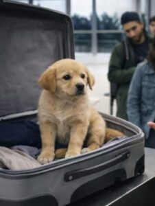 Durante il controllo del bagaglio di un’anziana donna, un addetto alla sicurezza notò sullo scanner una sagoma strana e chiese di aprire la valigia — pochi minuti dopo, tutto l’aeroporto rimase senza parole
