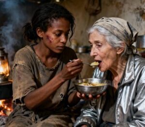 Mia zia mi bruciò il volto con acqua bollente. Ora sono io a nutrirla. La gioia era…