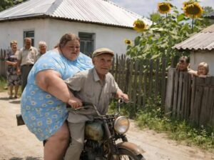 Tutto il paese rimase sbalordito il giorno in cui il settantenne Stepan arrivò a casa sul suo vecchio motocicletta, accompagnato da una donna più giovane di lui di ben quaranta anni, presentandola a tutti come sua moglie . Ma quello che accadde nei giorni successivi lasciò nuovamente l’intero villaggio senza parole