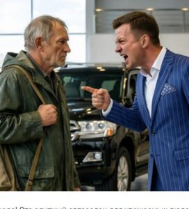 "Vattene via da qui! Questa è una concessionaria di auto di lusso per persone perbene", disse il direttore all'anziano signore con abiti e stivali sporchi; ma nel giro di pochi minuti impallidì per l'accaduto.