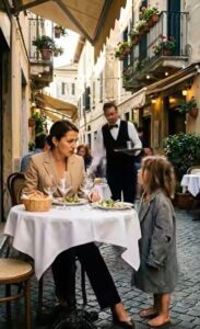 “Posso mangiare quello che lascerà nel piatto?” — la domanda di una bambina senzatetto che cambiò per sempre la vita di una milionaria