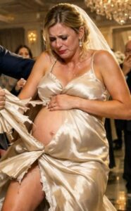 “Ha strappato il vestito della sua ex incinta al suo matrimonio — ma quello che lei ha fatto dopo ha lasciato tutti senza parole”