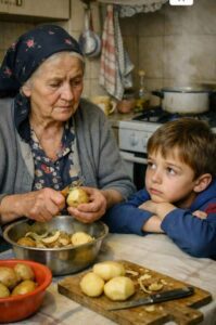 — Nonna… oggi a scuola i bambini ridevano di me perché non ho vestiti firmati. Che cosa significa?..