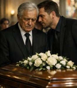 Al funerale di mia figlia, mio genero si chinò verso di me e disse piano: «Hai ventiquattro ore per lasciare la mia casa». Quella notte raccolsi con calma una piccola borsa e me ne andai senza dire nulla, ma sette giorni dopo… il suo telefono squillò, e quella chiamata gli fece venire i brividi su tutto il corpo.