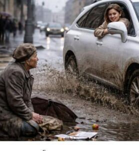 Una ragazza a bordo di un'auto di lusso ha quasi investito un'anziana signora e, mentre si allontanava, le ha deliberatamente schizzato addosso dell'acqua sporca di una pozzanghera. In quel momento, le era sembrato un incidente passeggero, senza alcuna importanza. Ma non poteva nemmeno immaginare come quell'incontro si sarebbe concluso per lei...