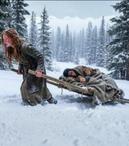 Una vedova salvò un uomo e i suoi figli gemelli durante una tempesta di neve, ignara che si trattasse del ricco erede di una tribù Apache.