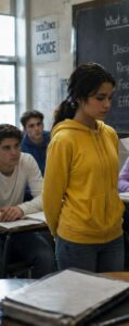 «L’insegnante schiaffeggiò una ragazza silenziosa davanti a tutta la classe… e ciò che accadde pochi minuti dopo cambiò per sempre il destino di tutti i presenti.»