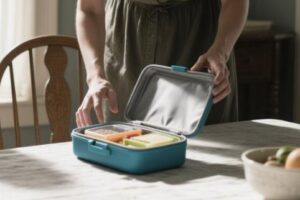 Ero la babysitter di mia nipote di otto anni mentre mia sorella era via per un viaggio di lavoro. Quella mattina la vidi aprire il suo cestino del pranzo, ma lo richiuse subito, come se avesse visto qualcosa che la spaventava.
